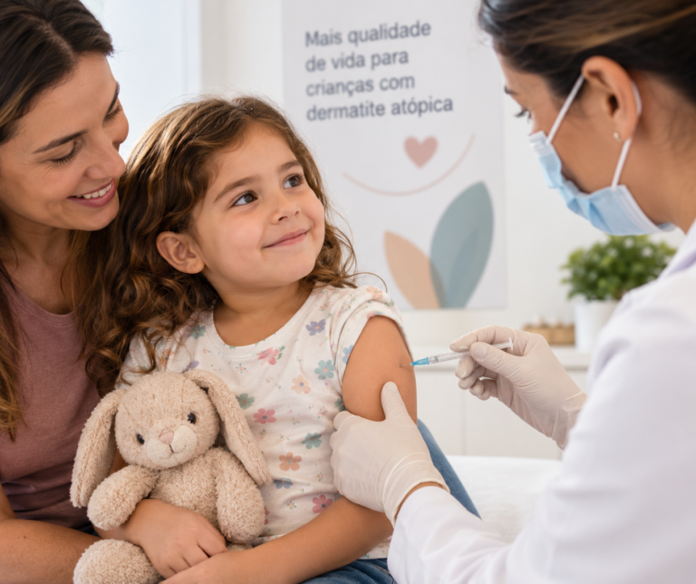 tratamento sistêmico da dermatite atópica em crianças